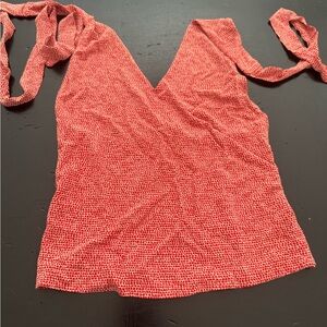 Elegant Red Women's Camisole Top